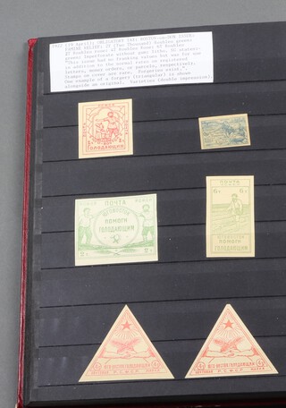 Stamps, Russia, a large collection in 27 stocks books from 1858-1990's, mint and used with mint blocks, miniature sheets, 1913 Romanov - 5 roubles, 1919 Batum, 1930's Zeppelin and Air sets, later issues fairly complete, also Mongolia 