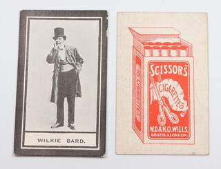 Wills overseas cigarette cards, Music Hall Celebrities (1911) W.269, Scissors Issue, a complete set of 50 