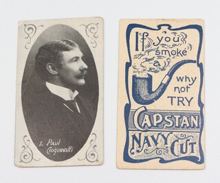 Wills overseas cigarette cards, Stage and Music Hall Celebrities (1904) W.102  93 in total, Capstan (44) and Vice Regal (49) issues 