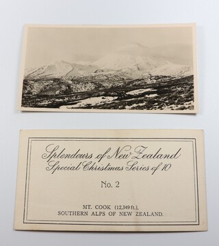 Wills overseas cigarette cards, Famous Castles (1928) W.408 (145mm x 108mm) a complete set of 10, together with Splendours of New Zealand (1928) a complete set of 10 