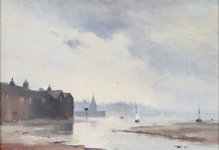 ** Marcus Ford (British 1914-1989), oil on board signed "Bosham", label on verso 27cm x 39cm **Please Note - Artist's Resale Rights may be payable on this lot