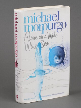 Michael Morpurgo, A lion on a Wide Wide Sea, signed