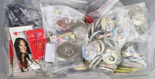 A quantity of lapel badges