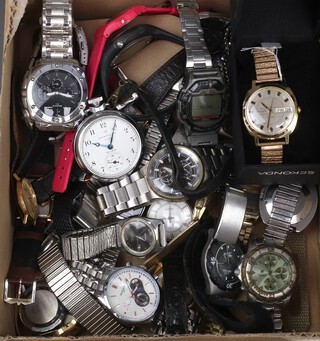 A quantity of vintage wristwatches