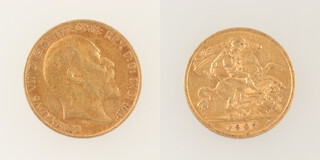 A half sovereign 1907 