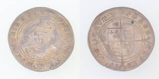 Edward VI (1547-53), a silver shilling facing bust (S 2483) Y mint mark, 6 grams