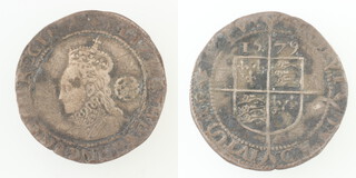 Elizabeth I (1558-1603), a silver sixpence (S 572) 5th issue dated 1579, Greek Cross mint mark, 2.8 grams 