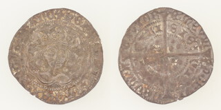 Henry VI (1422-1461), a silver groat (S 1836) Calais mint, amulets at neck, 3.61 grams