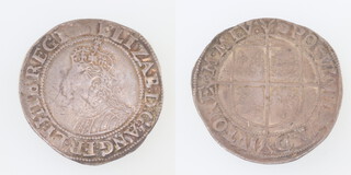 Elizabeth I (1558-1603), a silver shilling 6th issue (1582-1600) (S 2527), bust 6B?, 6.20 grams 