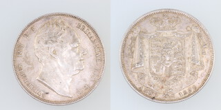 William IV (1830-1837), a silver half crown (S 3834) dated 1836 