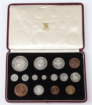 A 1937 specimen coin set, cased