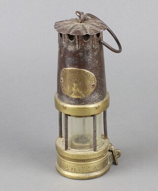 A W.E. Teale and Company miners lamp no.4 