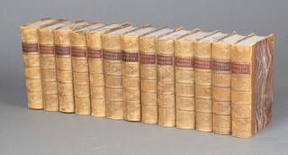 The Cornhill Magazine, 13vols, pub. London Smith Elder and Co 1860-66,4to, half bound in brown calf with marbled boards, gilt banded spines