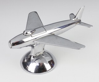 A Dunhill steel Jet Plane cigarette lighter 17cm 