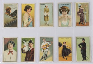 United Tobacco Companies (South Africa) Cinema Stars "Flag Cigarettes" (1924), a complete set of 50 