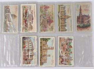 Hignett Bros. Cigarette cards, Interesting Buildings (1905) H.70 an incomplete set of 20 