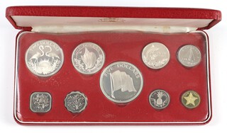 A 1974 Commonwealth of The Bahamas proof set, cased