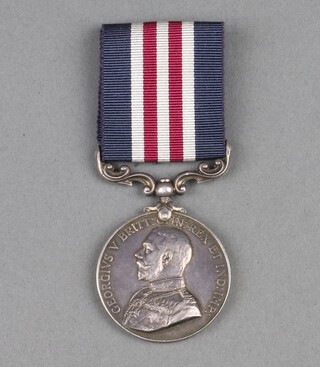 A George V issue Military medal, name erased