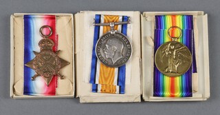 A posthumous group of 3 medals to 180688 Chief Petty Officer, later Sub Lieutenant Harry Gealer, Hood Battalion Royal Naval Division/Royal Naval Volunteer Reserve, comprising 1914 Star named to CPO, British War medal and Victory medal named to Sub Lieutenant (died on the 13th November 1916 aged 36 and is buried at Ancre (British Cemetery) 