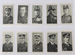 Lambert and Butler Cigarettes Naval Portraits (1914 and 1915) 2 complete sets of 25 and 50 