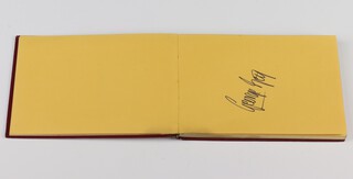 Autographs, a book containing George Best, Humphrey Littleton and others, the vendors uncle worked at Manchester Utd circa 1970 