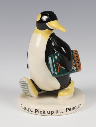 A Royal Doulton limited edition advertising figure P..p..p... Pickup a Penguin MCL5 no.369/1500 11cm