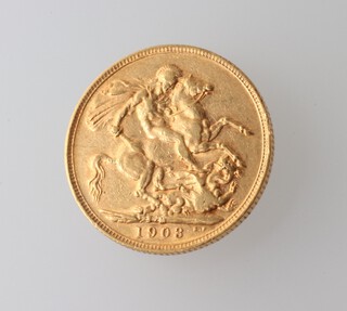 A Edward VII sovereign 1903 