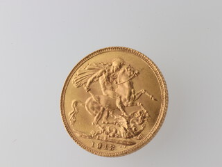 A George V sovereign 1913