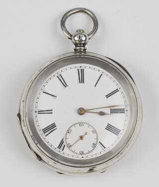 A 935 standard key wind pocket watch with seconds at 6 o'clock, the 50mm case numbered 357323 and engraved Kendal and Dent of London