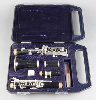 A Yamaha clarinet, cased