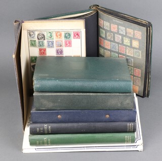 Five albums of mint and used world stamp albums - Denmark, Belgium, Czechoslovakia, Italy, Poland, GB including penny reds, Victoria and later 