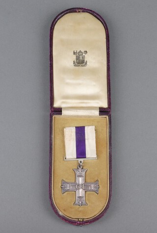 A George VI issue Military Cross dated 1943, un-named, as issued, contained in Royal Mint presentation case 