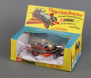 Corgi Toys, a Chitty Chitty Bang Bang car No 266 boxed with cloud insert 