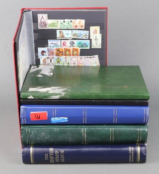 A Grafton album of Australian mint and used stamps Victoria to Elizabeth II, 5 stock books of world stamps, GB and Commonwealth 