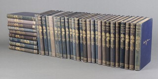 Stevenson (Robert Louis) The Works 35 vol., bound in crushed dark blue Morocco, gilt front board/spine and book block. 8vo, mixed impressions Tusitala edition, published Heinemann, 1924-1927
