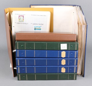 Eight albums of mint and used world stamps including Germany, Finland, Canada, Bahamas, Spain, South Africa, Mexico and India