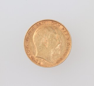 A half sovereign 1912