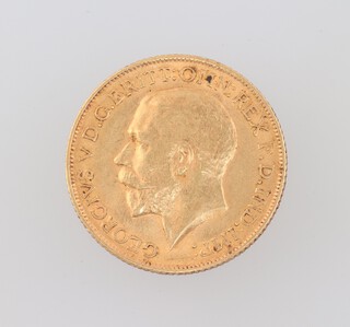 A George V sovereign 1912 