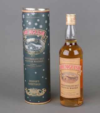 A 70cl bottle of Drumguish Single Highland Malt whisky 