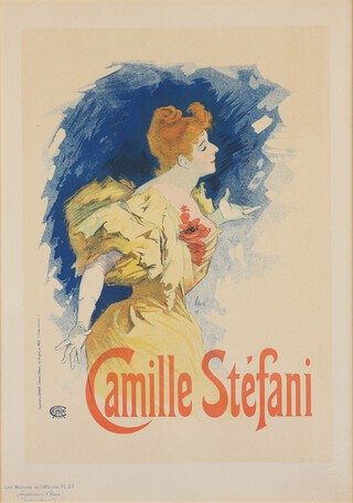 Les Maitres de L'Affiche, lithograph plate No 93 Camille Stefani 37cm by 27cm
