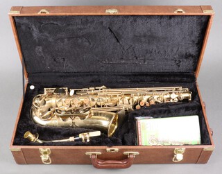An Artemis Mark 2, no.2009352 saxophone, case 