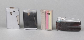A Ronson vintage cigarette lighter and 3 others