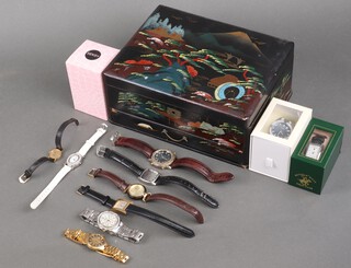 A collection of vintage wristwatches