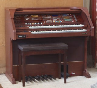 An Orla Grand Theatre Jubilee Edition electric organ 108cm h x 121cm w x 62cm d 