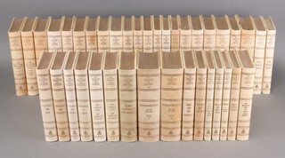 Churchill Sir Winston Spencer (1874-1965). The Collected Works of Sir Winston Churchill to include The Collected Works ( 34 vols ) and Collected Essays ( 4 vols ) with rare subscribers uncorrected proof copy of Vol 1 ( 39 vols total ), London Library of Imperial History 1973-76, bound  in original gilt and vellum, 8vo, no slipcases, limited edition set of 1750.