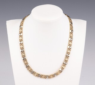 A 14ct yellow gold necklace 41cm, 36.4 grams 