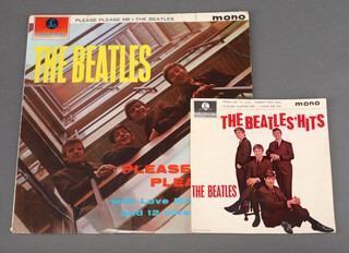 The Beatles, a Mono vinyl record LP Please Please Me PMC1202 4th pressing, together with a Mono 45 The Beatles Hits GEP880 