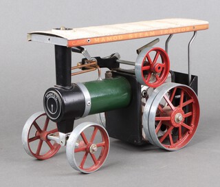A Mamod steam traction engine 17cm x 25cm