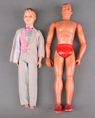 A Sindy Paul doll by Pedigree together with a Kenner Six Million Dollar Man action doll 
