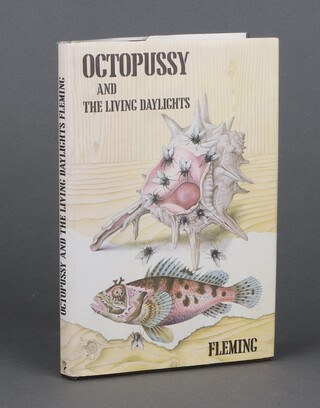 Fleming Ian, Octopussy and Living Daylights, first edition 1966, in cloth and gilt complete with dust cover (clipped) 8vo 